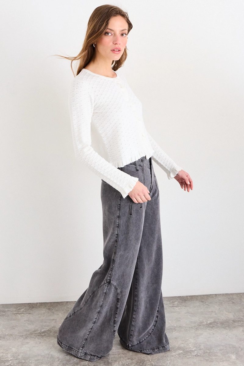 CHALECO LISO CRUDO MUJER IO - 5