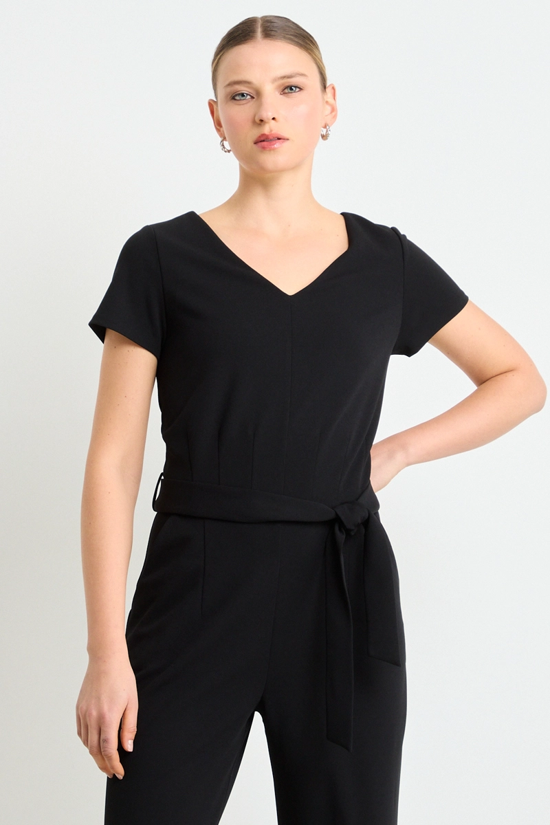 ENTERITO LARGO NEGRO MUJER ASH - 3