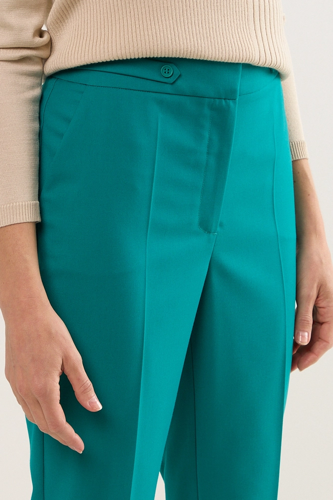 PANTALON LISO VERDE CATA MUJER MA GRIFFE - 3