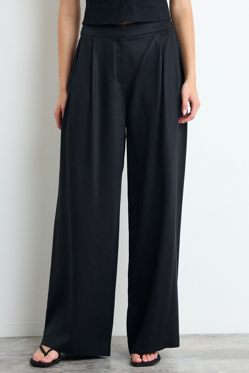 PANTALON NEGRO MUJER IO - 2