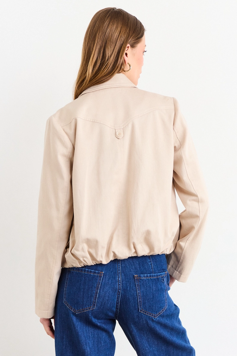 CHAQUETA AVELLANA MUJER IO - 3