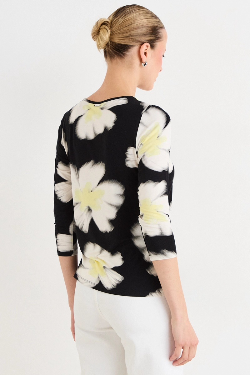 POLERA MANGA LARGA NEGRO MUJER ASH - 3