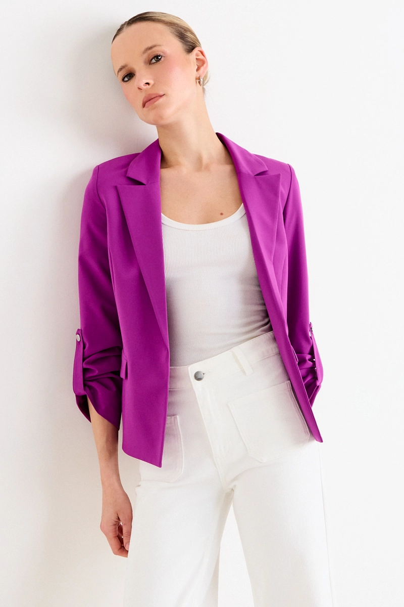 BLAZER MORADO MUJER ASH - 1
