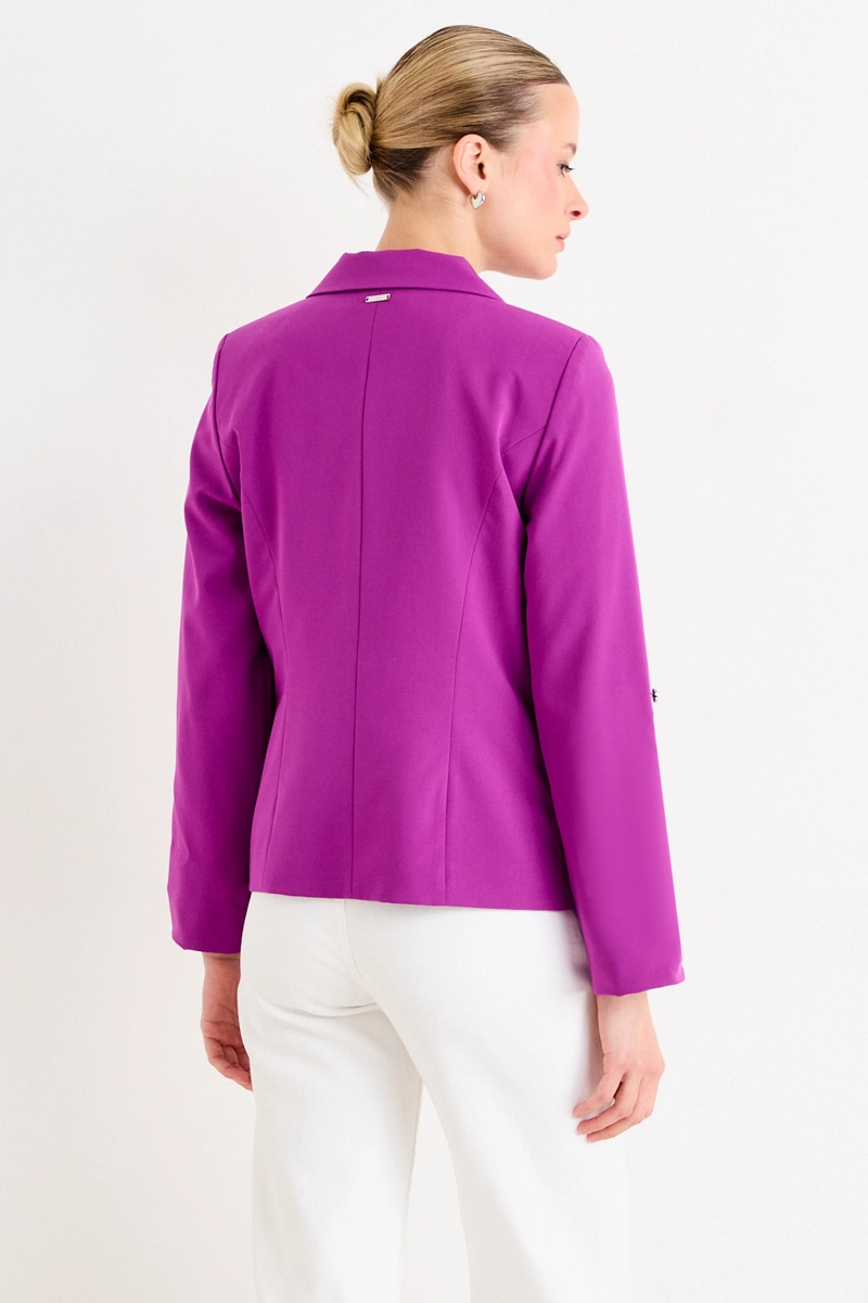 BLAZER MORADO MUJER ASH - 3