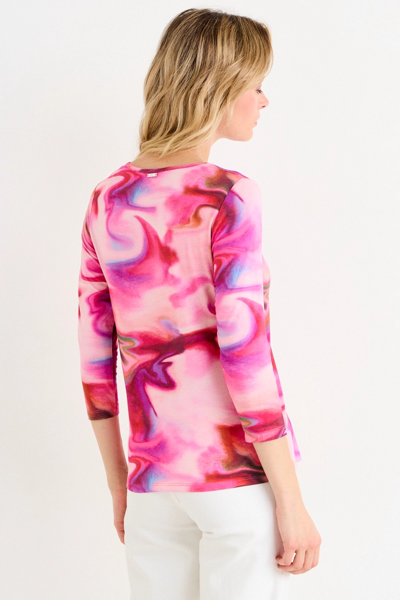 POLERA MANGA LARGA ROSA MUJER ASH - 3