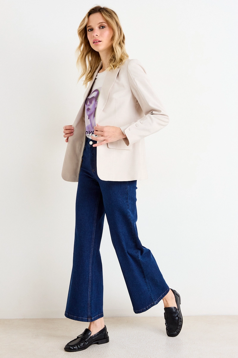 BLAZER BEIGE MUJER ASH - 4
