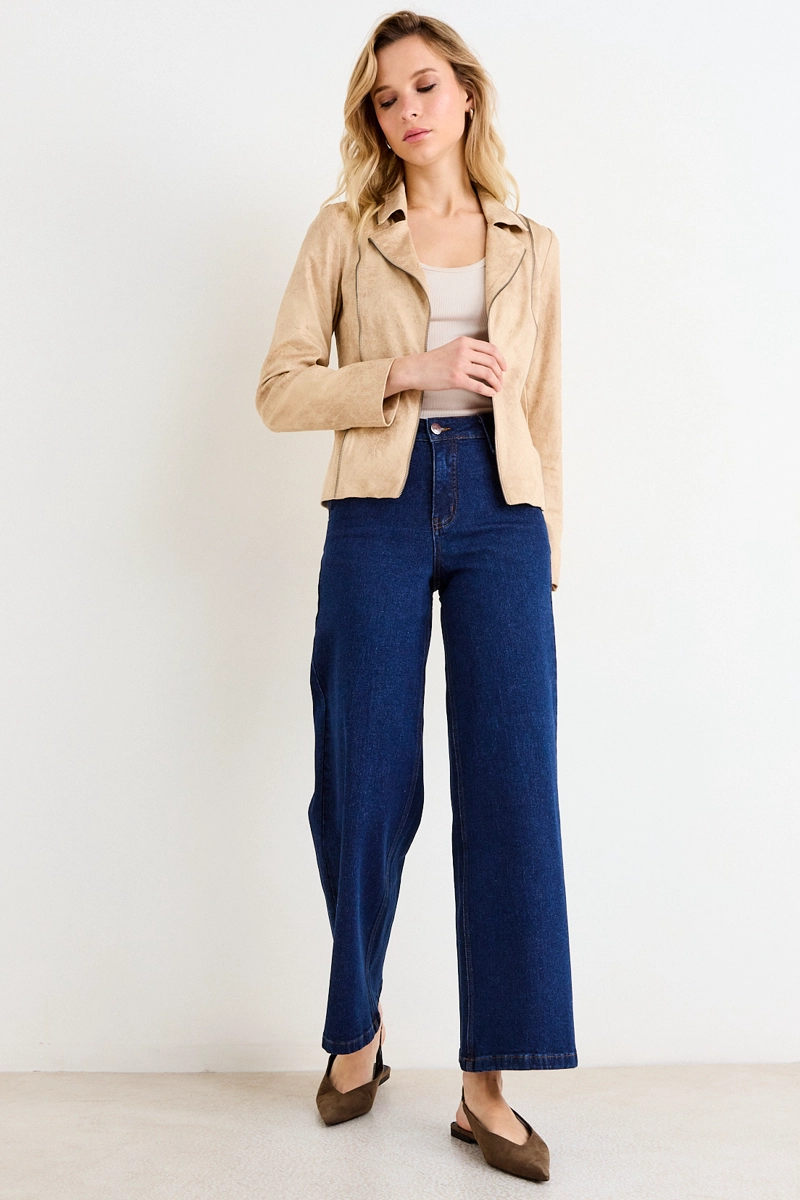 CHAQUETA BEIGE MUJER ASH - 5