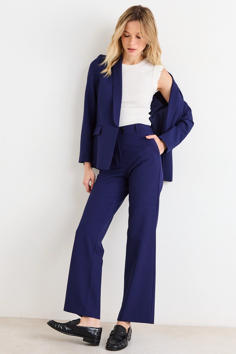 PANTALON AZUL MUJER ASH - 1