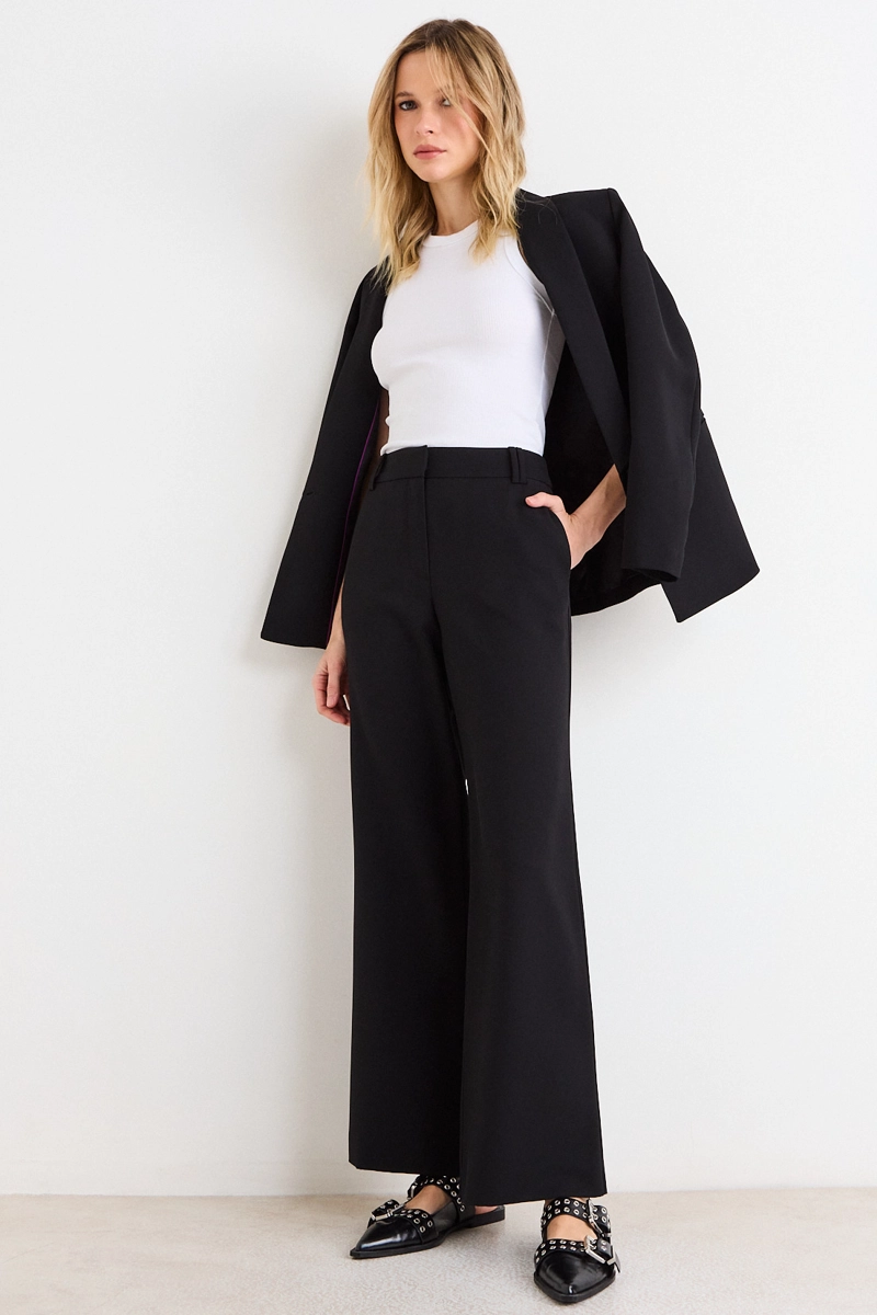 PANTALON NEGRO MUJER ASH - 1