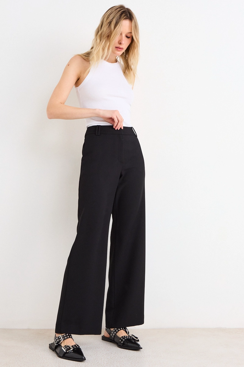PANTALON NEGRO MUJER ASH - 5