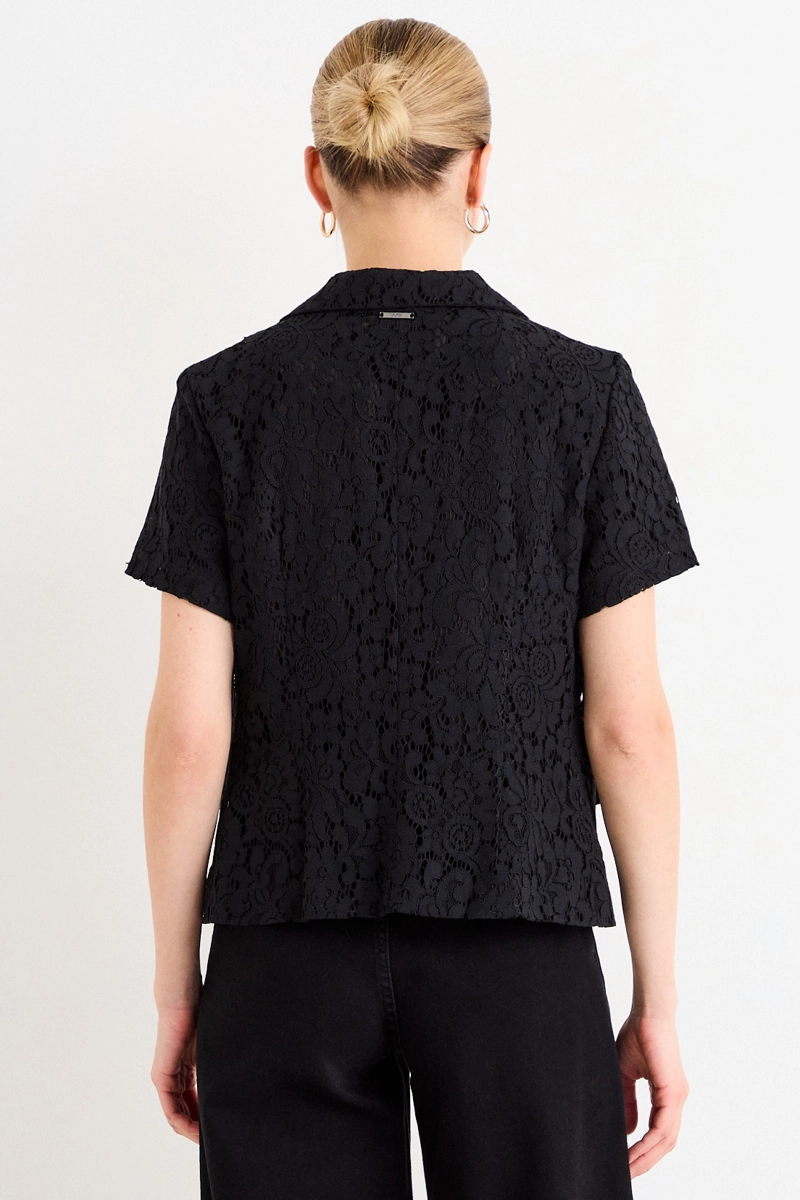 BLAZER NEGRO MUJER ASH - 3