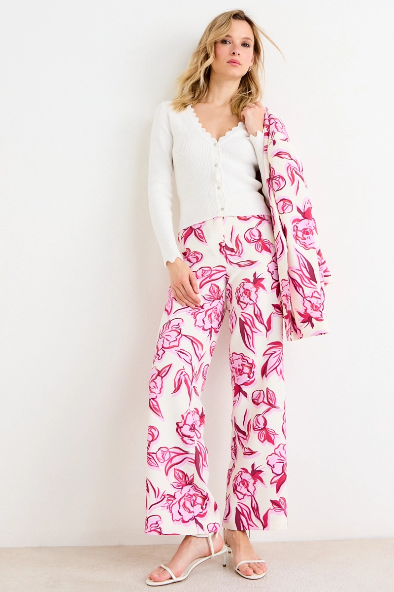 PANTALON ROSA MUJER ASH - 1