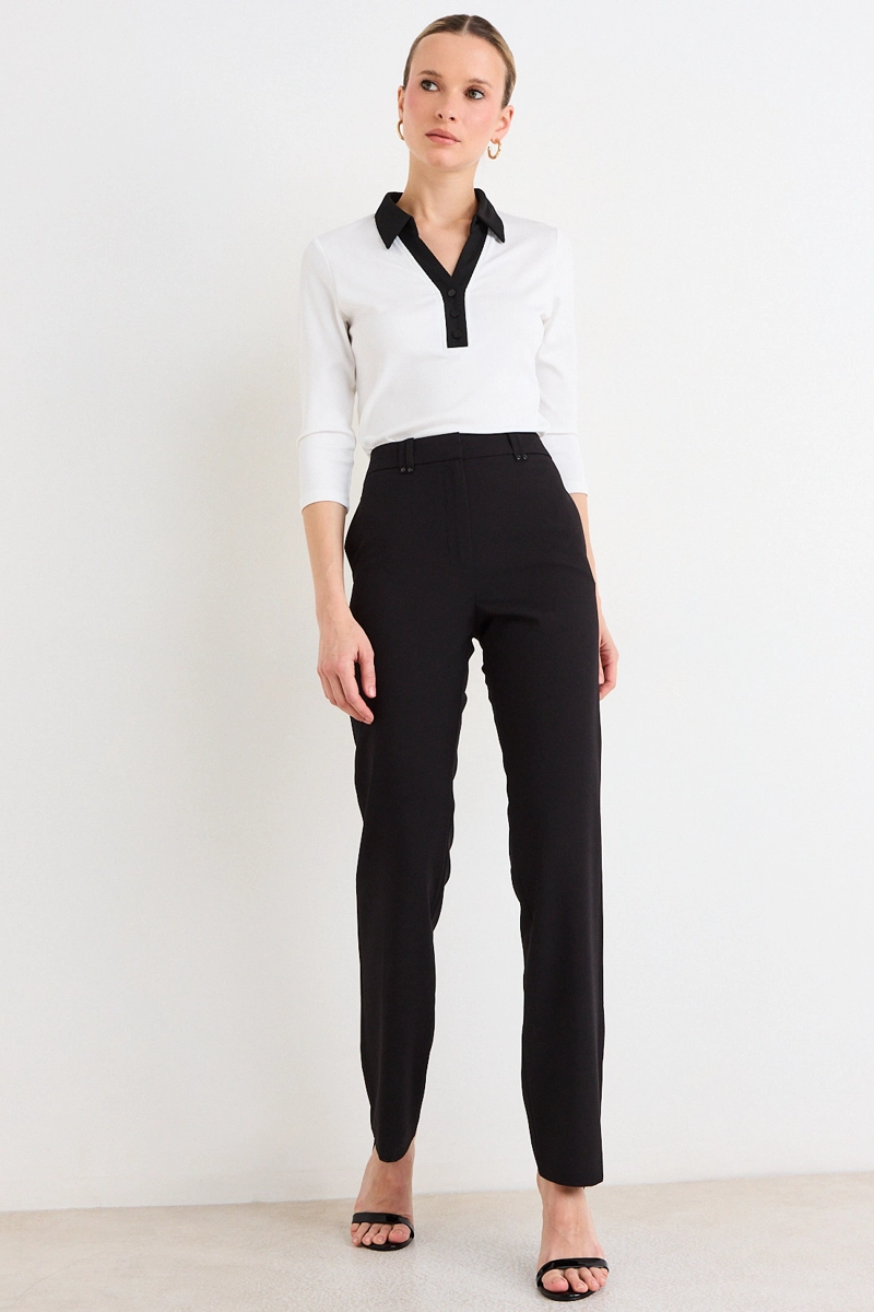 PANTALON NEGRO MUJER ASH - 1