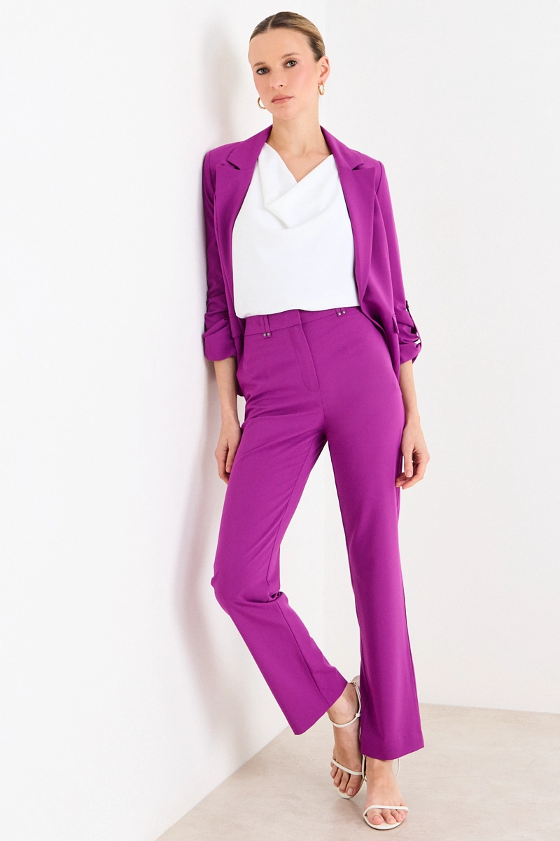 PANTALON MORADO MUJER ASH - 1