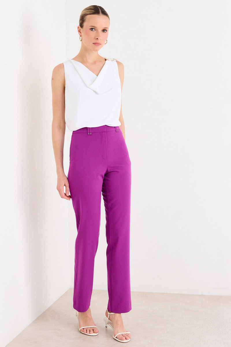 PANTALON MORADO MUJER ASH - 5