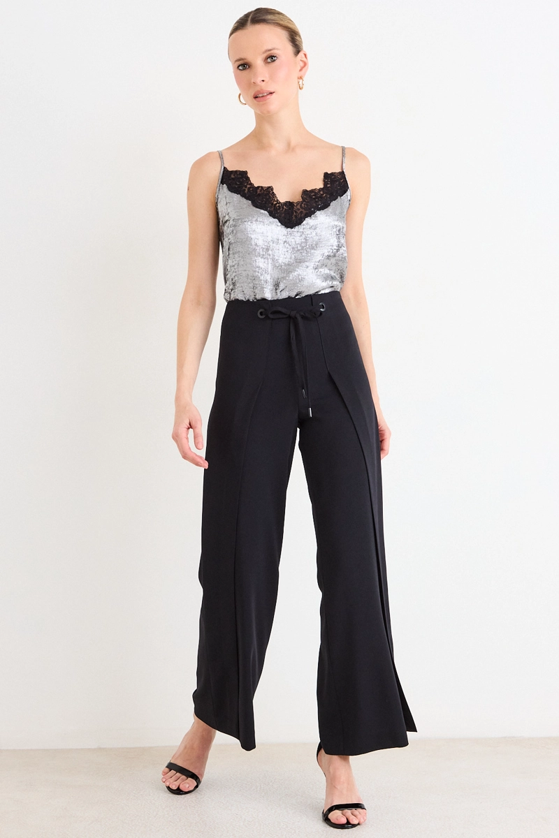 PANTALON NEGRO MUJER ASH - 1