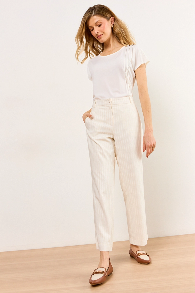 PANTALON BEIGE MUJER MA GRIFFE - 1