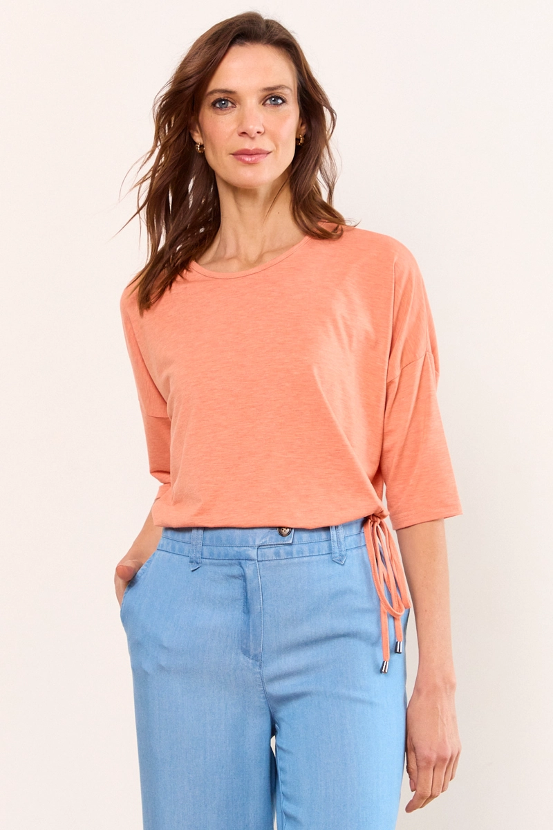 POLERA MANGA LARGA CORAL MUJER MA GRIFFE - 1