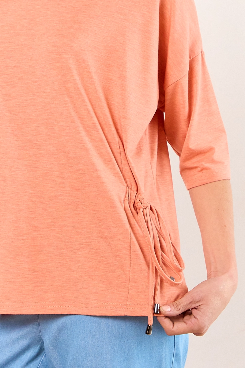 POLERA MANGA LARGA CORAL MUJER MA GRIFFE - 2