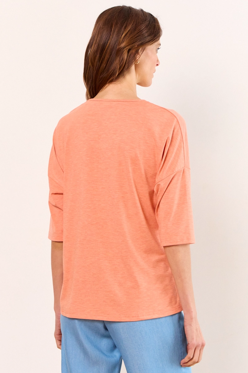 POLERA MANGA LARGA CORAL MUJER MA GRIFFE - 3