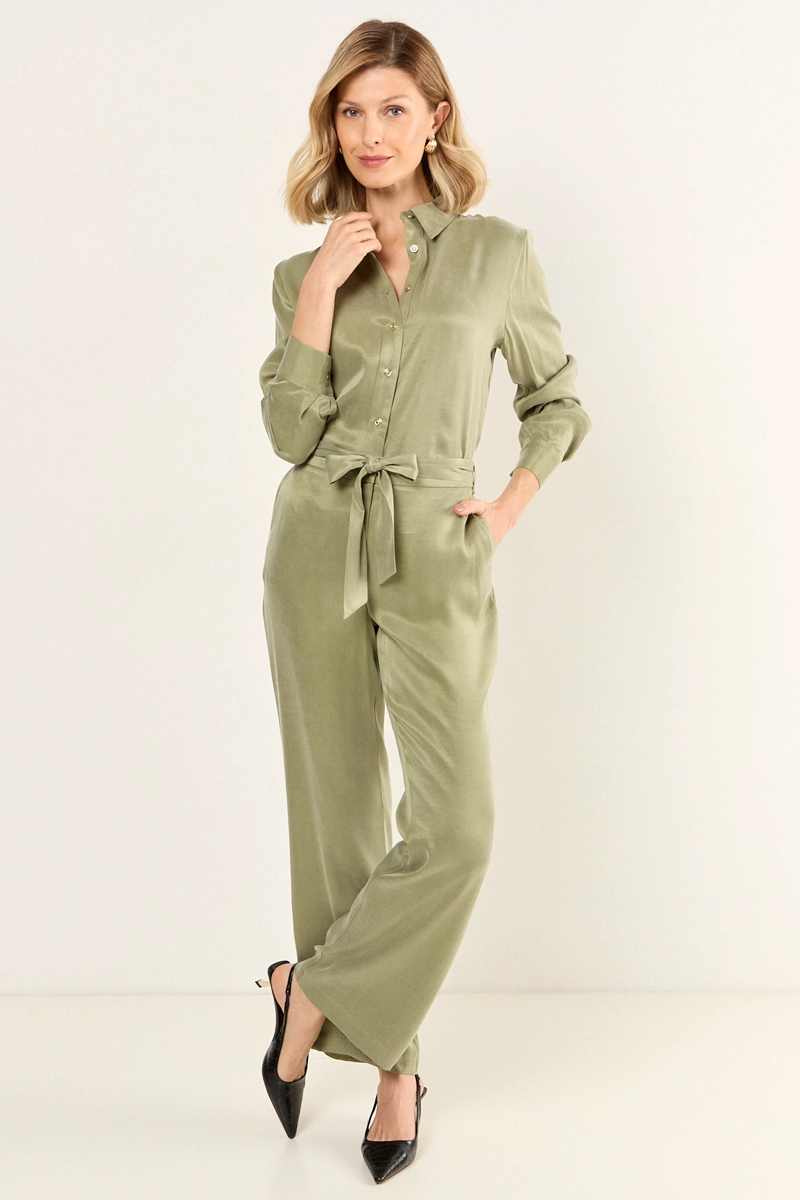 PANTALON AVELLANA MUJER MA GRIFFE - 1