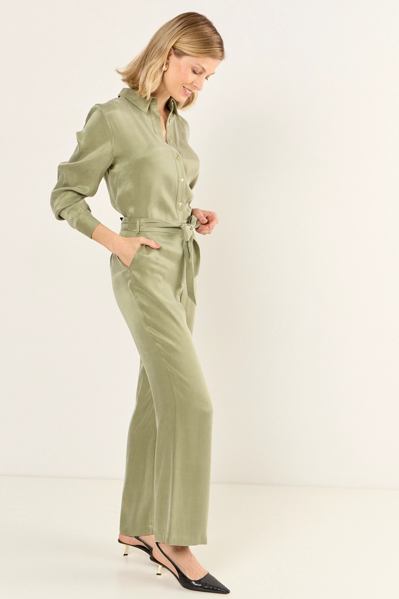 PANTALON AVELLANA MUJER MA GRIFFE - 5