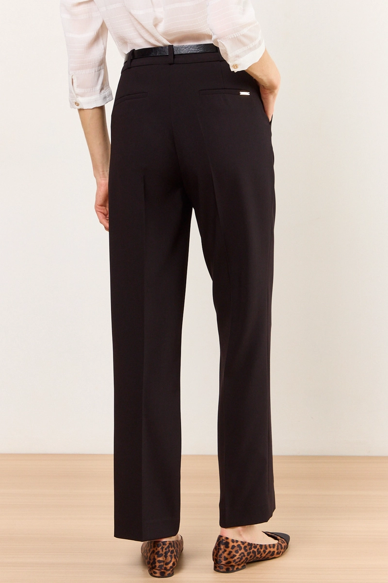 PANTALON NEGRO MUJER MA GRIFFE - 4