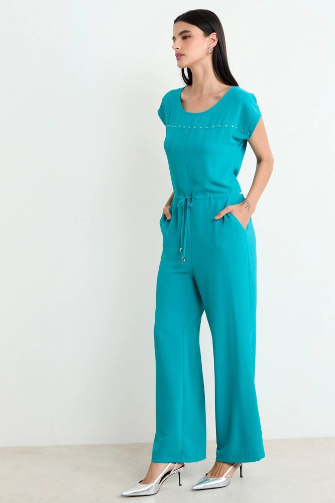 ENTERITO LISO TURQUESA MUJER ASH - 4
