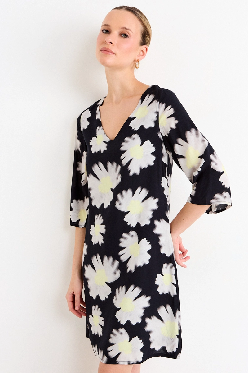 VESTIDO CORTO NEGRO MUJER ASH - 1