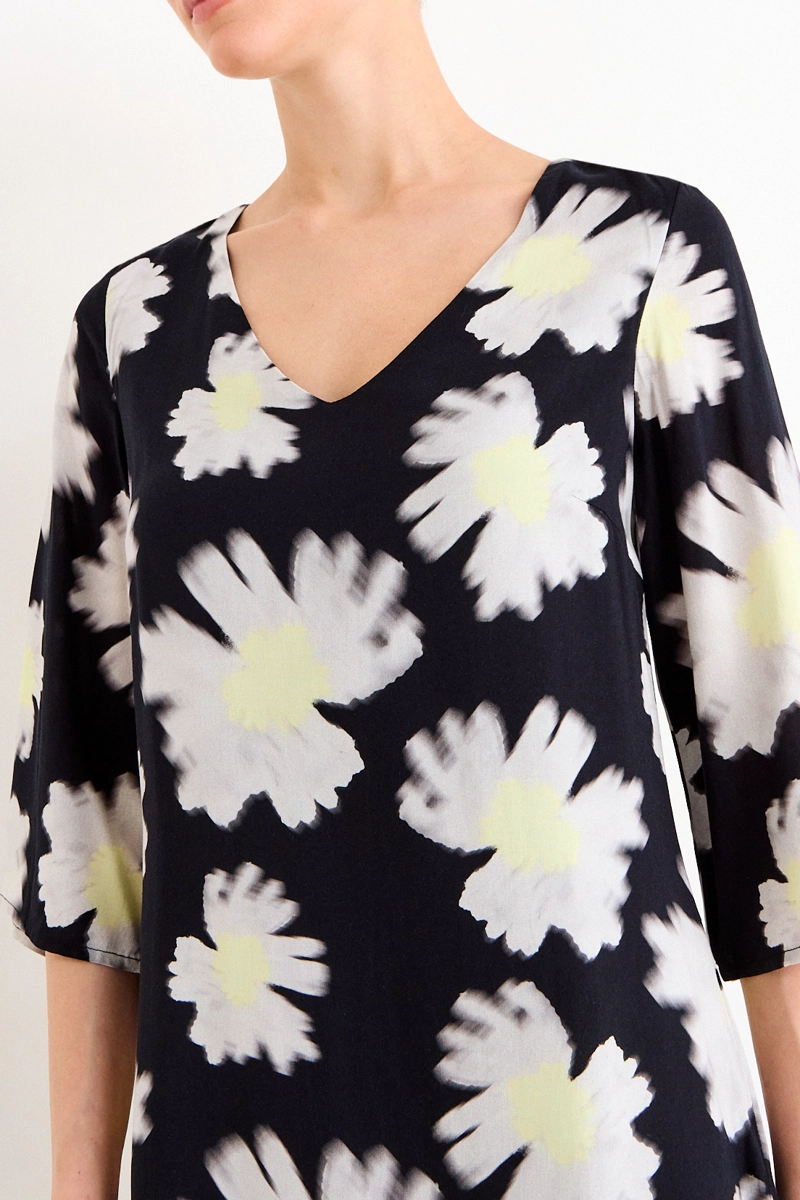 VESTIDO CORTO NEGRO MUJER ASH - 2