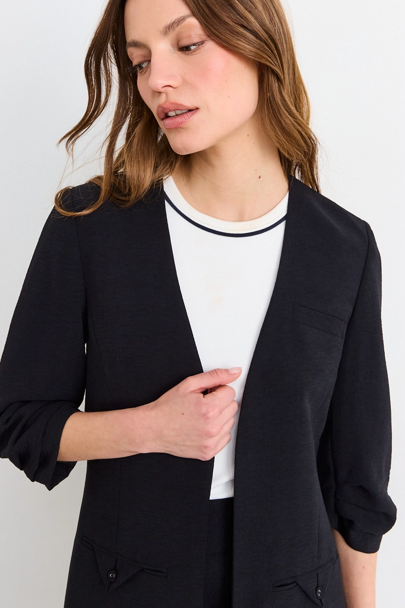 BLAZER NEGRO MUJER IO - 2