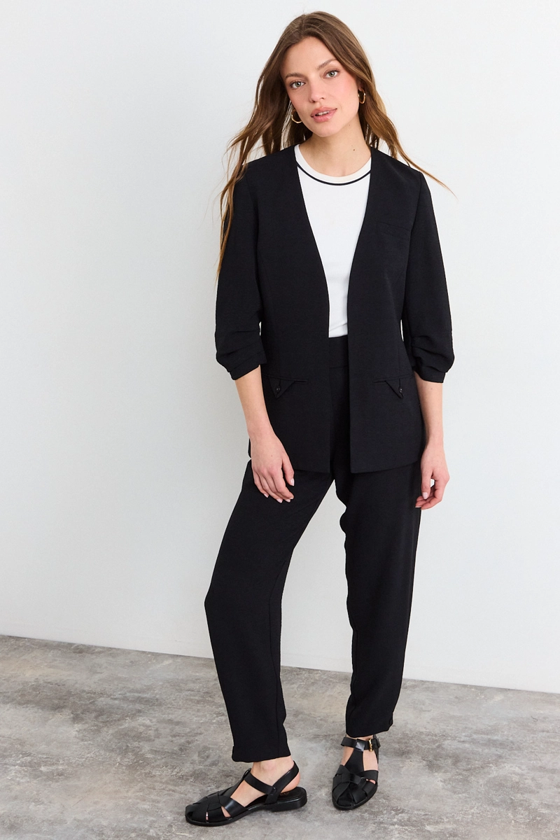 BLAZER NEGRO MUJER IO - 4