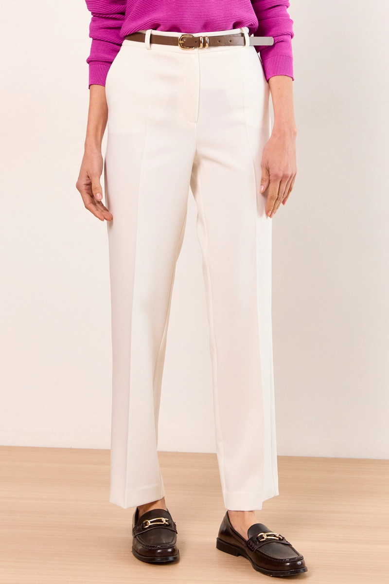 PANTALON BLANCO MUJER MA GRIFFE - 2