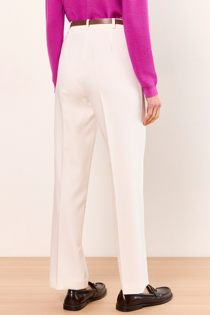 PANTALON BLANCO MUJER MA GRIFFE - 4