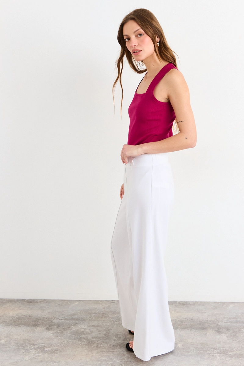 POLERA SIN MANGAS FUCSIA MUJER IO - 4