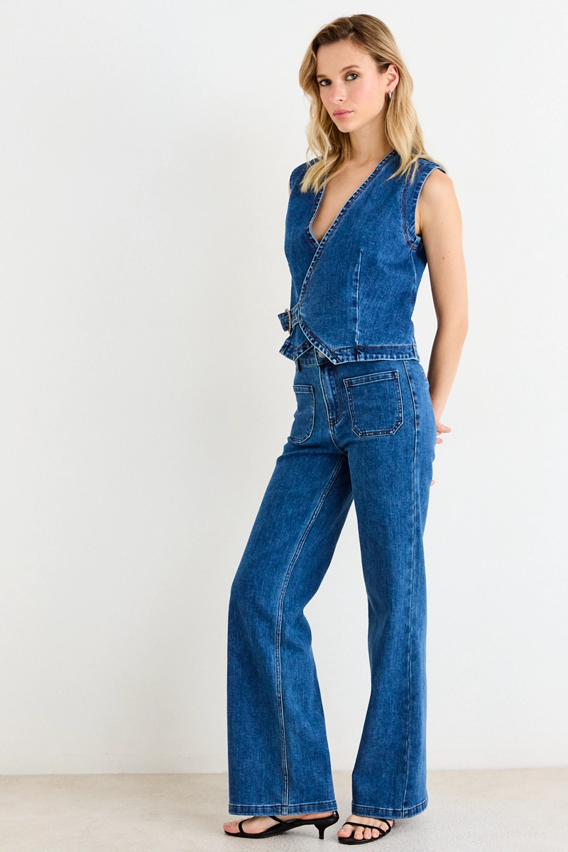 JEANS AZUL MUJER ASH - 5