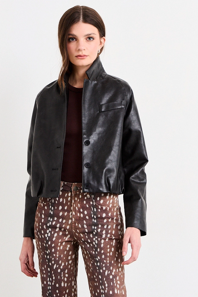CHAQUETA NEGRO MUJER IO - 2