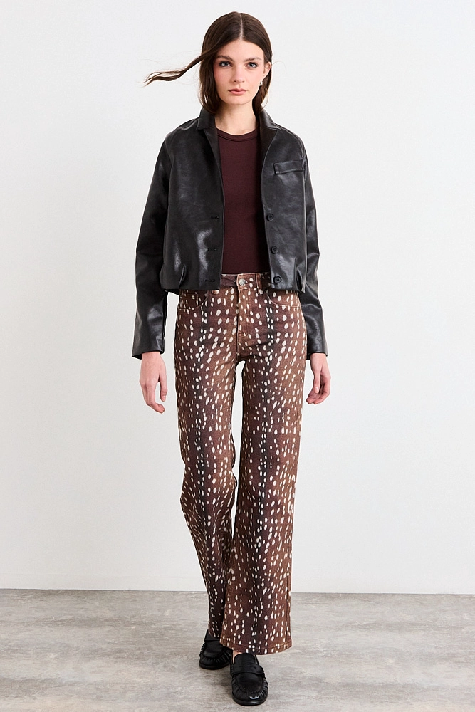 CHAQUETA NEGRO MUJER IO - 5