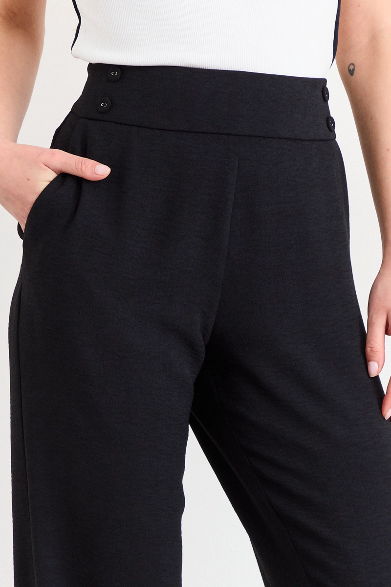 PANTALON NEGRO MUJER IO - 3