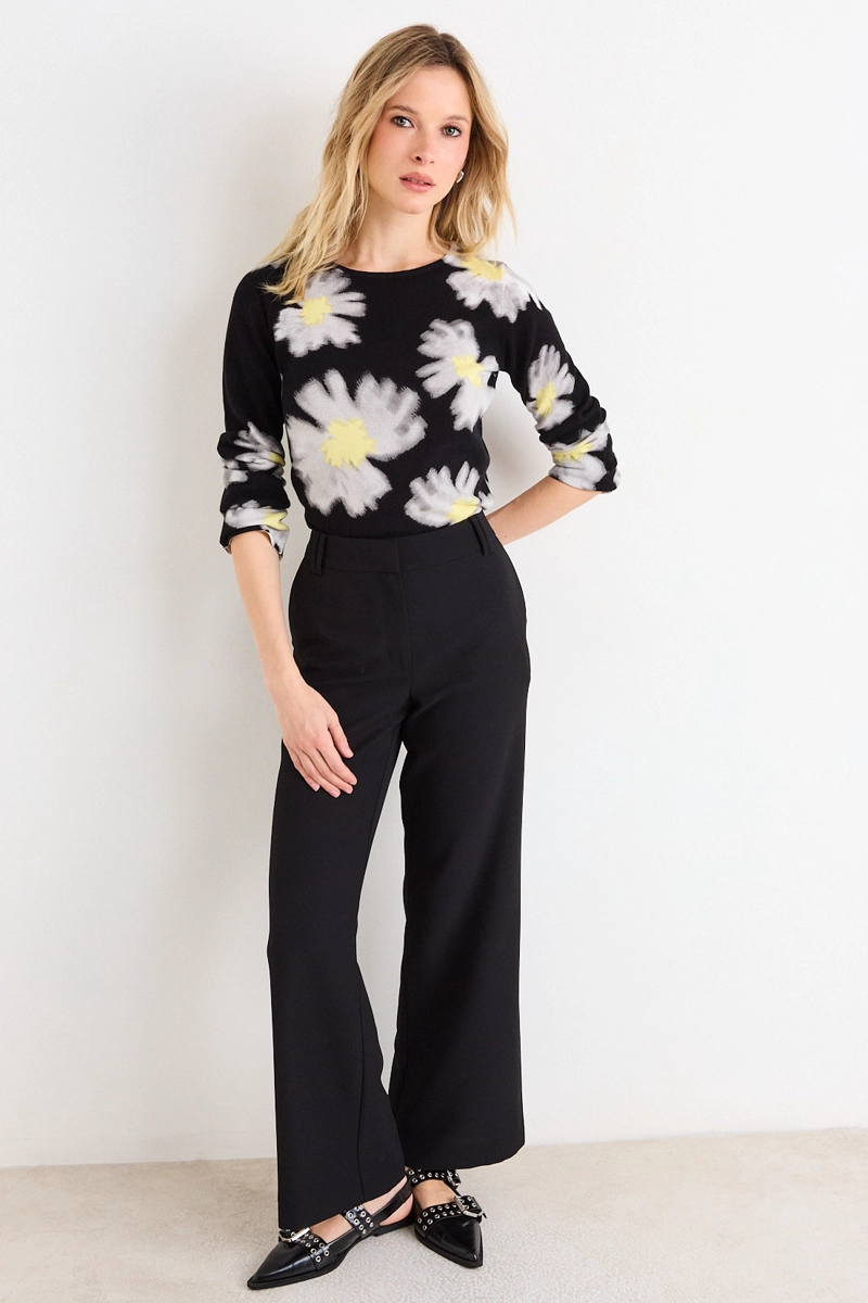 SWEATER NEGRO MUJER ASH - 5