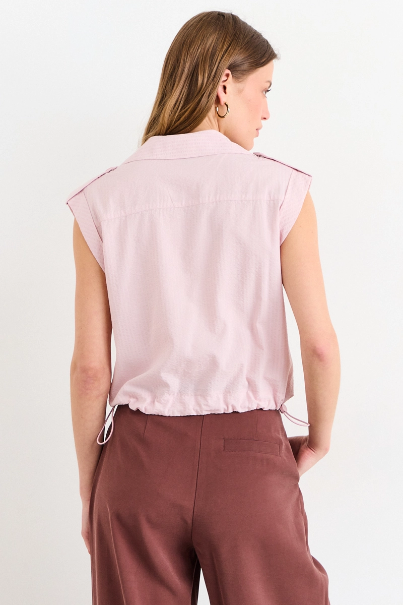 BLUSAS SIN MANGA ROSA MUJER IO - 3