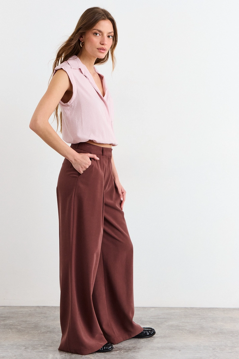 BLUSAS SIN MANGA ROSA MUJER IO - 4