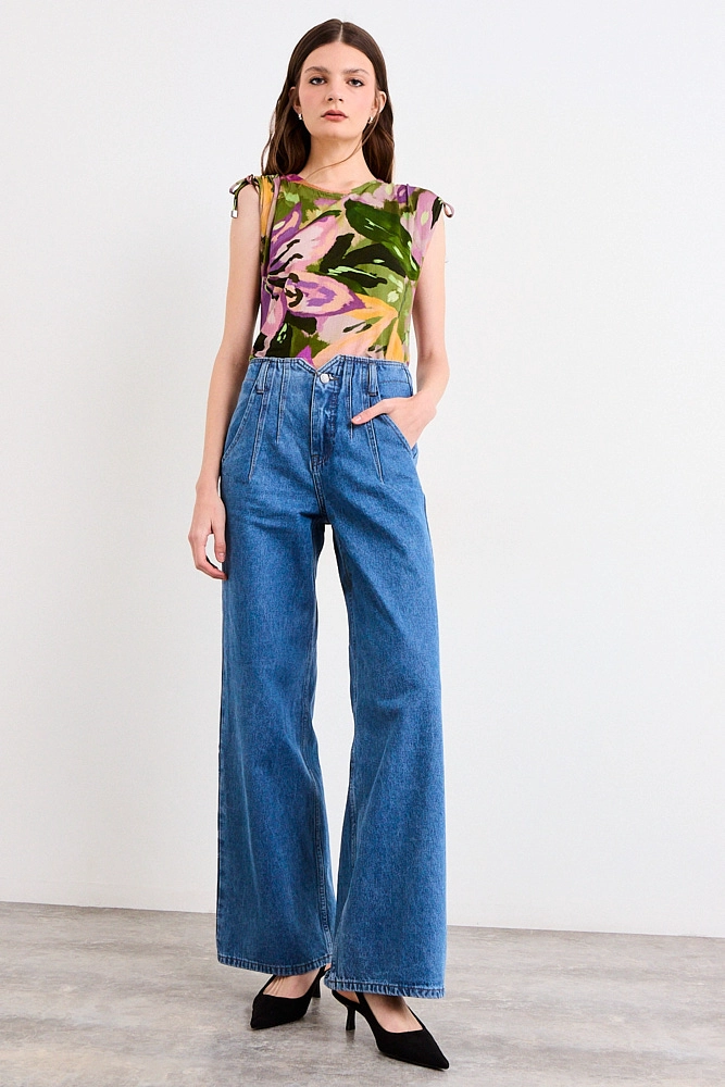 POLERA SIN MANGAS VERDE MUJER IO - 5
