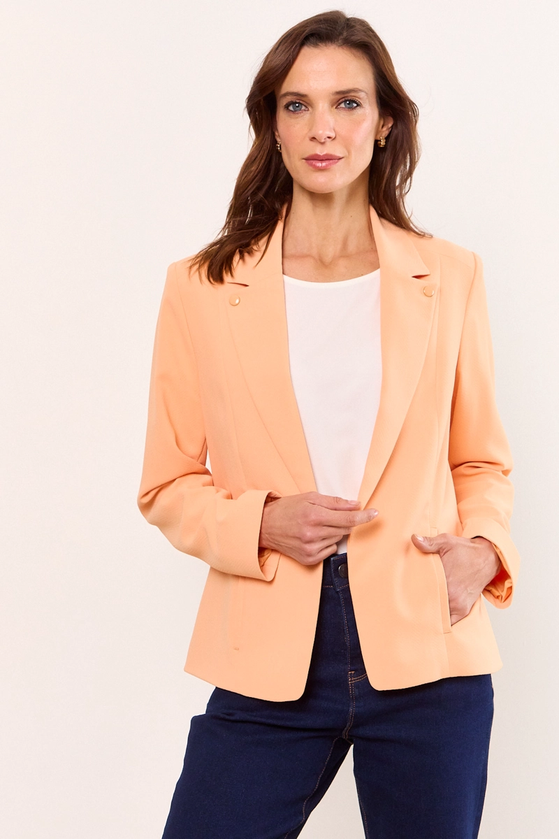 BLAZER NARANJO MUJER MA GRIFFE - 1