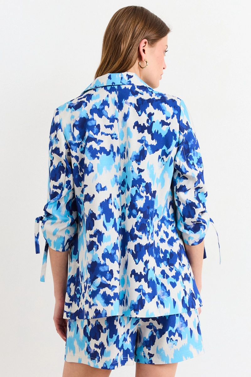 BLAZER AZUL MUJER IO - 3