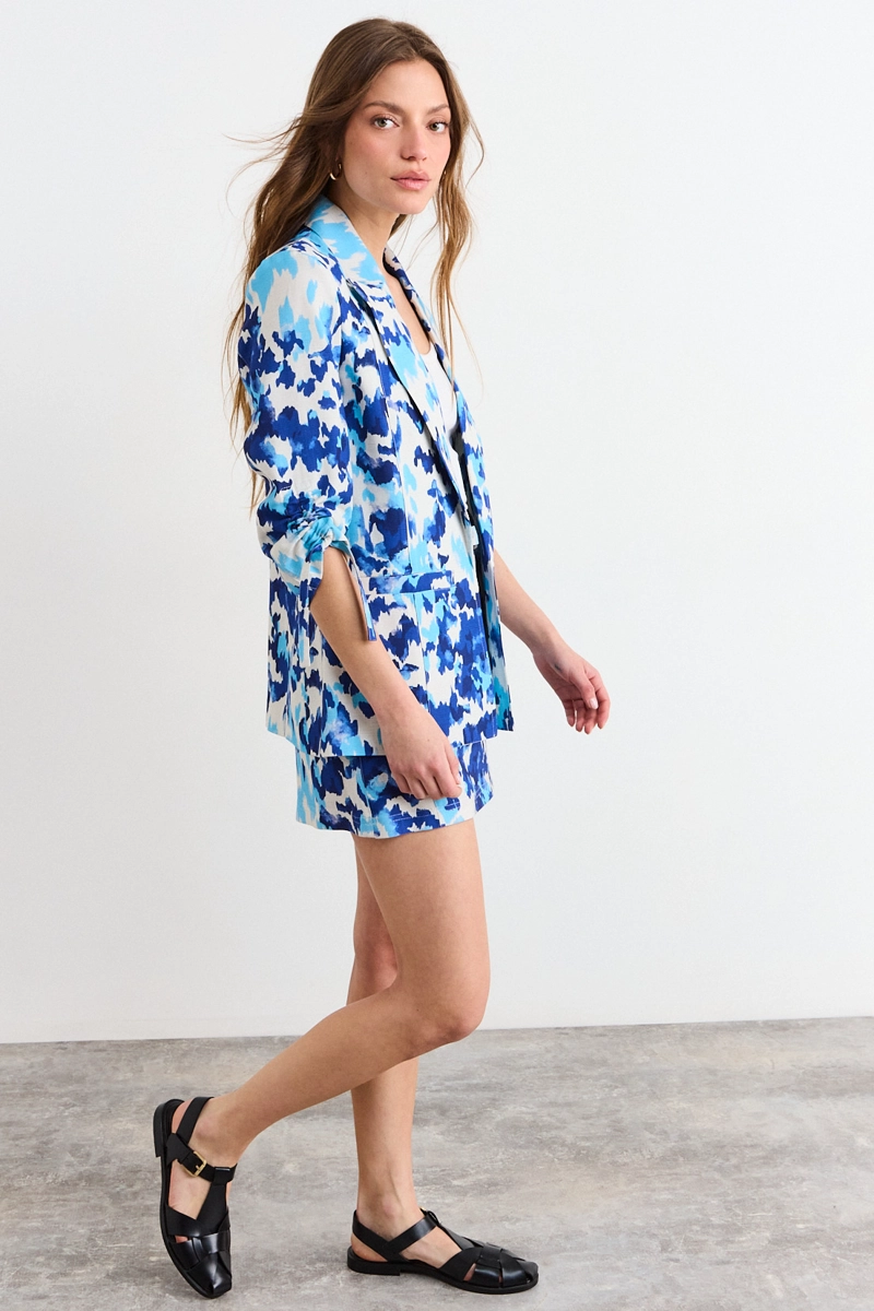 BLAZER AZUL MUJER IO - 5
