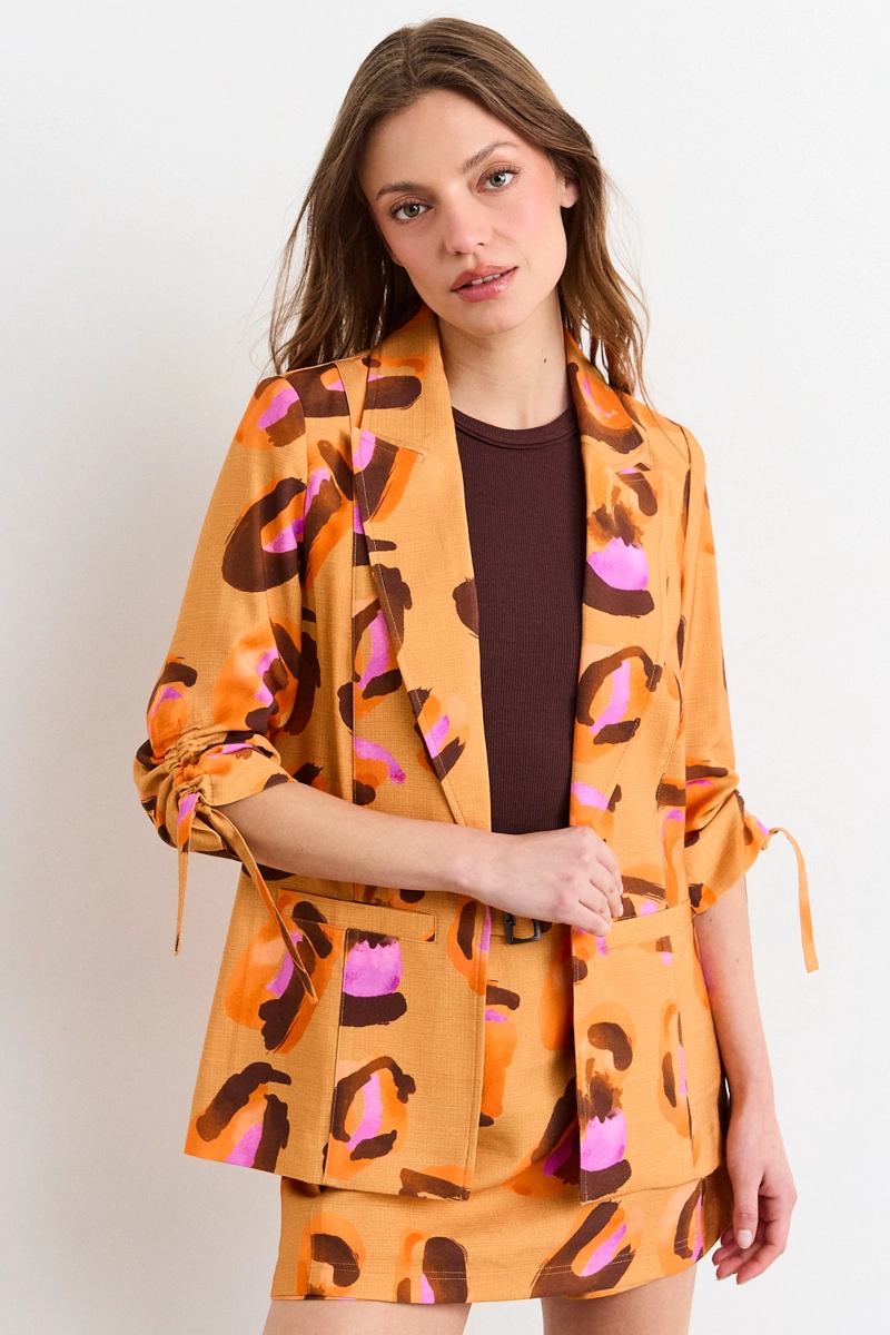 BLAZER NARANJO MUJER IO - 1