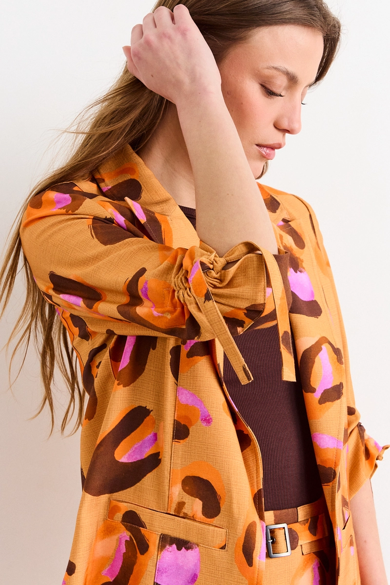 BLAZER NARANJO MUJER IO - 2