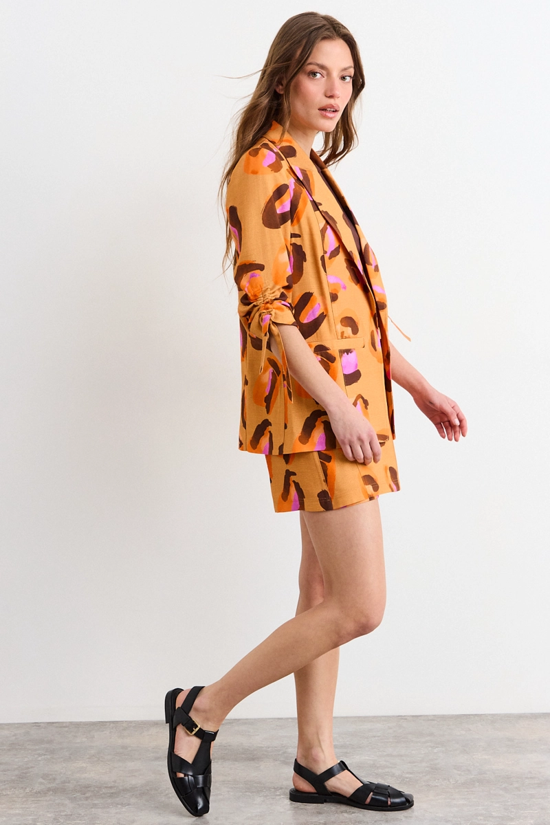 BLAZER NARANJO MUJER IO - 4