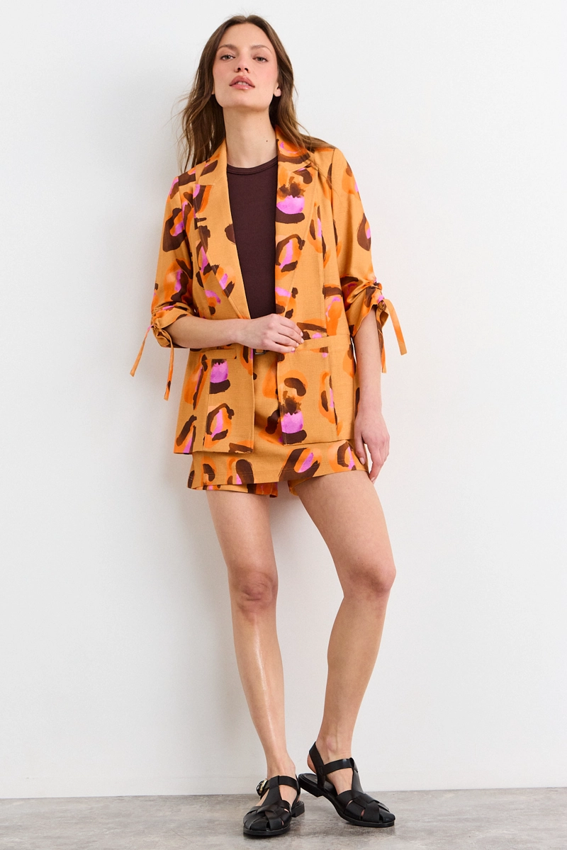 BLAZER NARANJO MUJER IO - 5